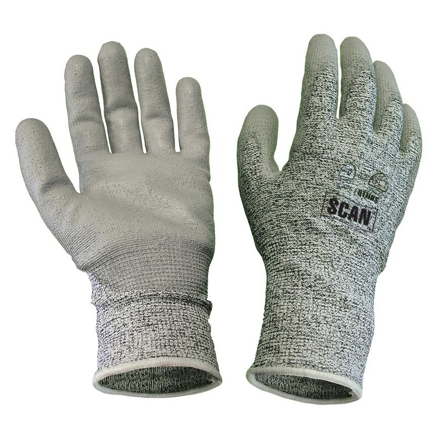 Scan Non Disposable Grey Large Glove