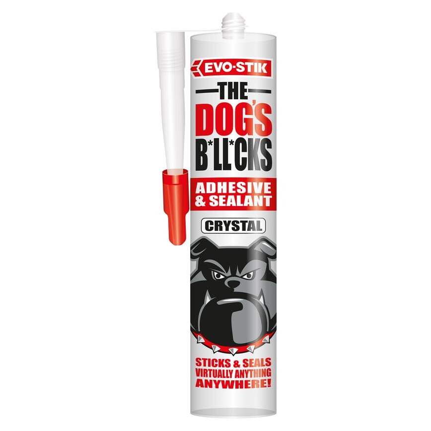 Evo-Stik The Dogs B*ll*cks 30610687 290ml Clear General Purpose Sealant