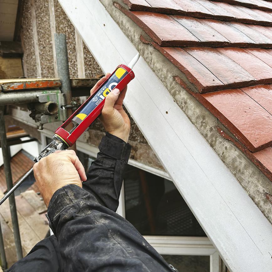 OB1 White Roof Facia Board
