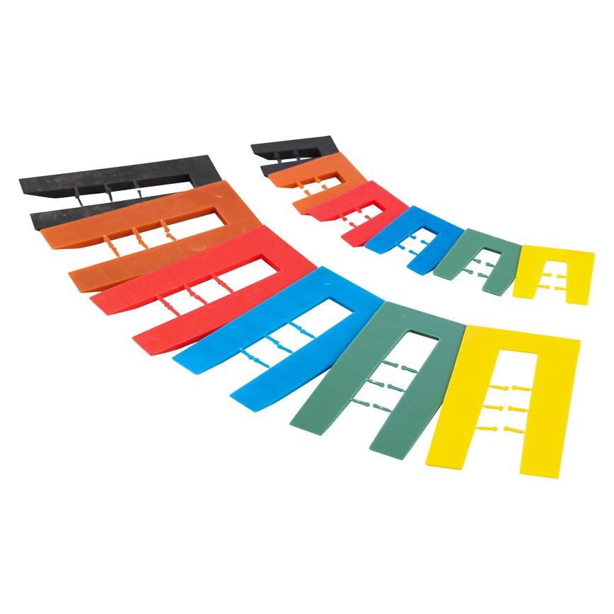 TIMco Mixed Size Polypropylene Door and Window Frame Shims Pack of 200