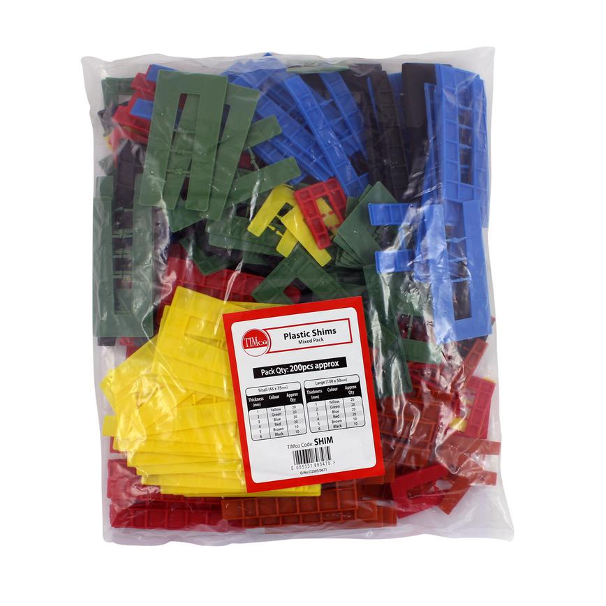 SCW5347 Asst Horseshoe Shims 1mm - 6mm = 200 PCS 2
