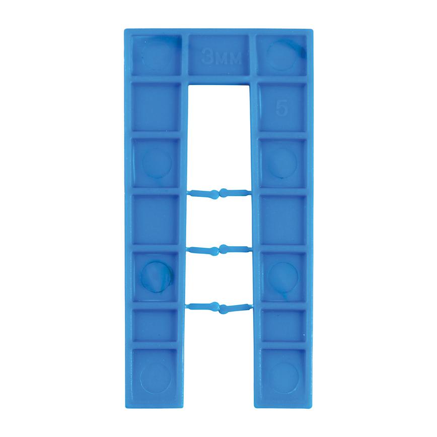 SCW5347 Asst Horseshoe Shims 1mm - 6mm = 200 PCS 8