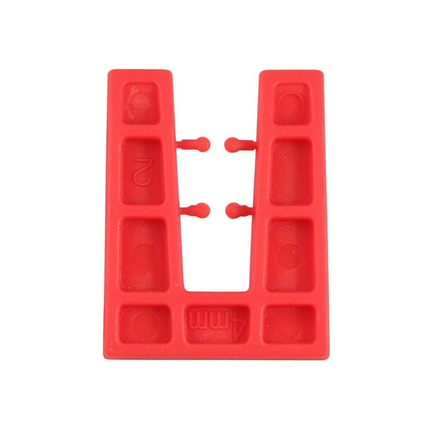 SCW5347 Asst Horseshoe Shims 1mm - 6mm = 200 PCS 9
