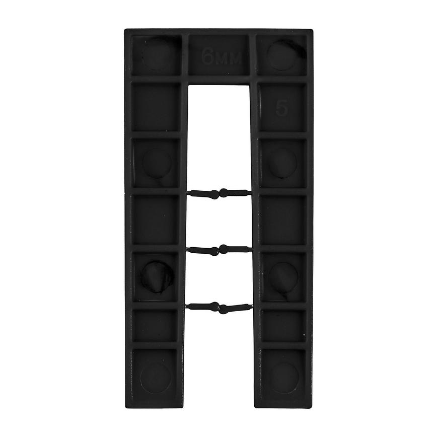 SCW5347 Asst Horseshoe Shims 1mm - 6mm = 200 PCS 14