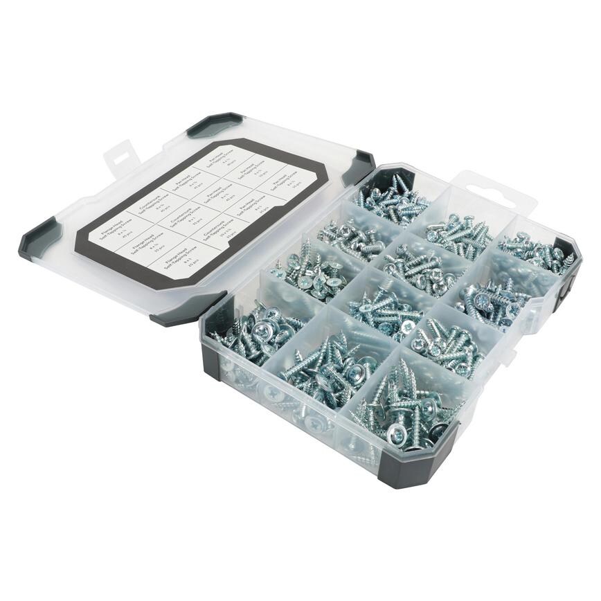 TIMCO Mixed Self Taping Screws Open Case