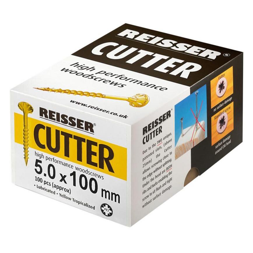 Reisser 5.0 x 100mm Screw Pack of 100