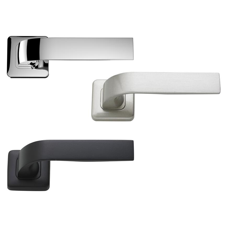 Manet LOR SQ Satin Nickel Cut Out Family