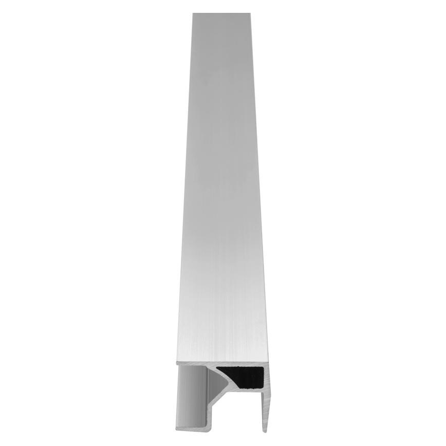 Silver Bi-Fold Door Track Left