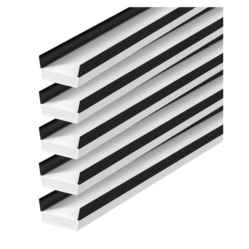 Lorient 15mm x 4mm x 1.05m White Fire Door Intumescent Strip Pack of 5
