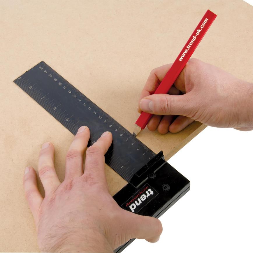 Trend Carpenter's Pencils 3 Pack in use