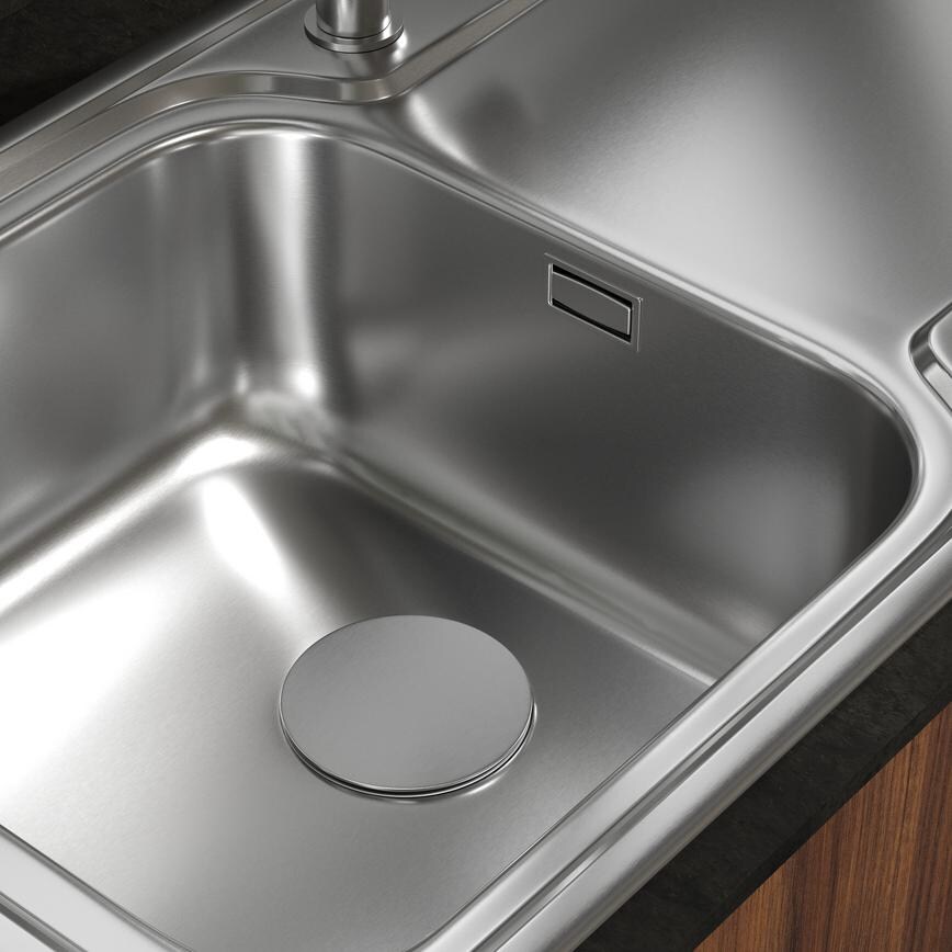 Premium Strainer Waste Kit 1.0 Square Overflow