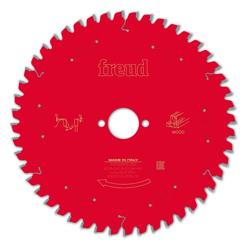 Freud Circulare Saw Blade 216x30mm T48