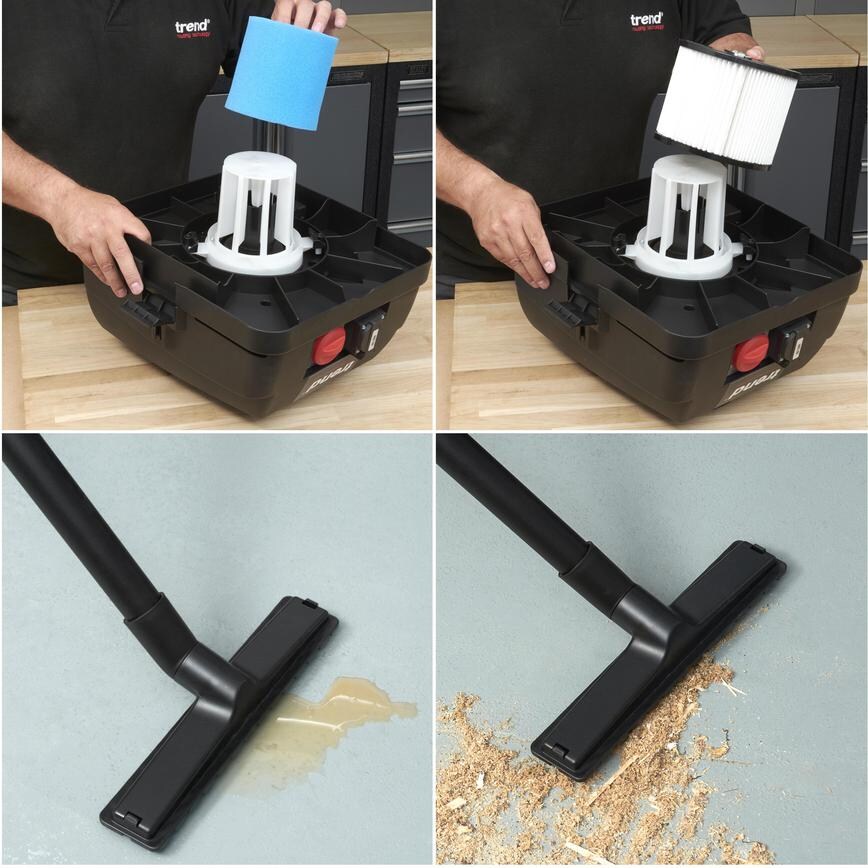 Trend T35A 27L 230V M Class Dust Extractor
