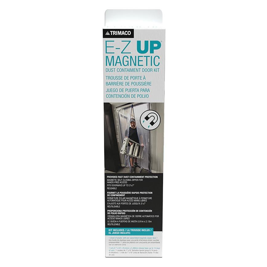 Trimaco 2.2m x 920mm PVC Magnetic Dust Containment Door Kit