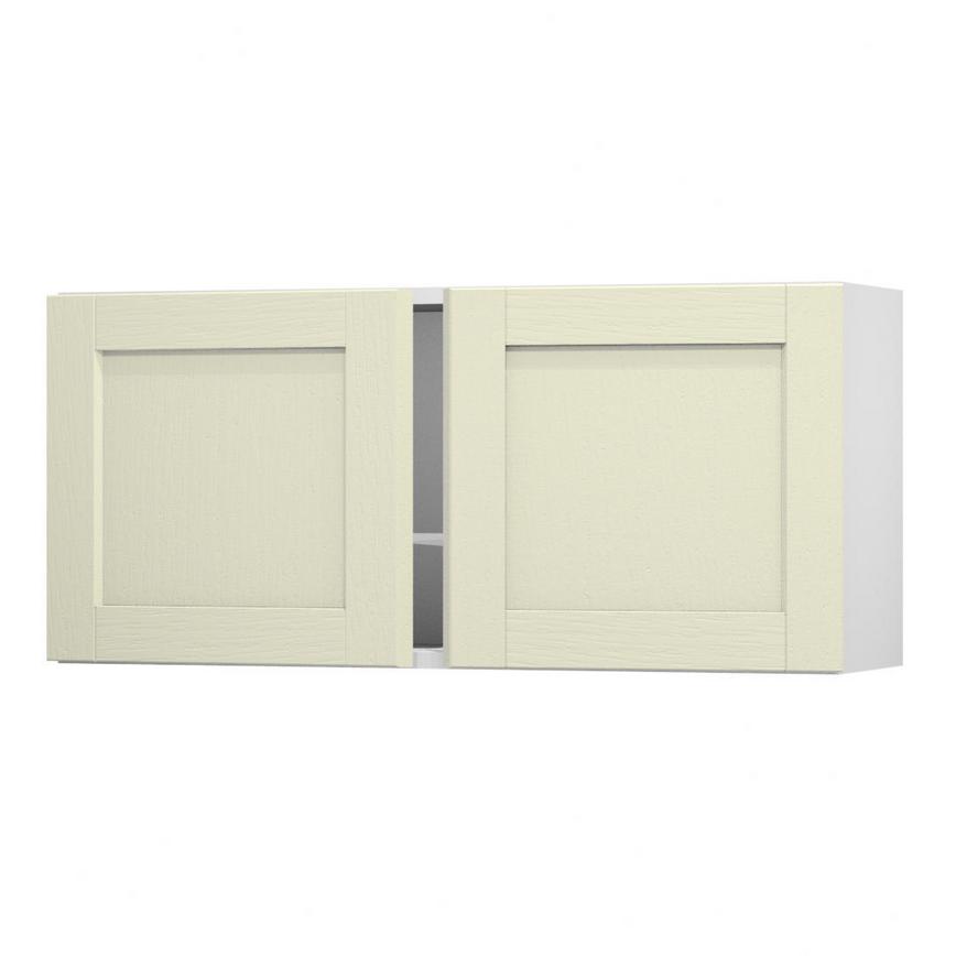 Allendale Antique White 500 Tall Bridge Unit Door Open