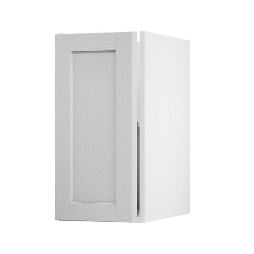 Allendale Dove Grey 350 Full Height Door Open