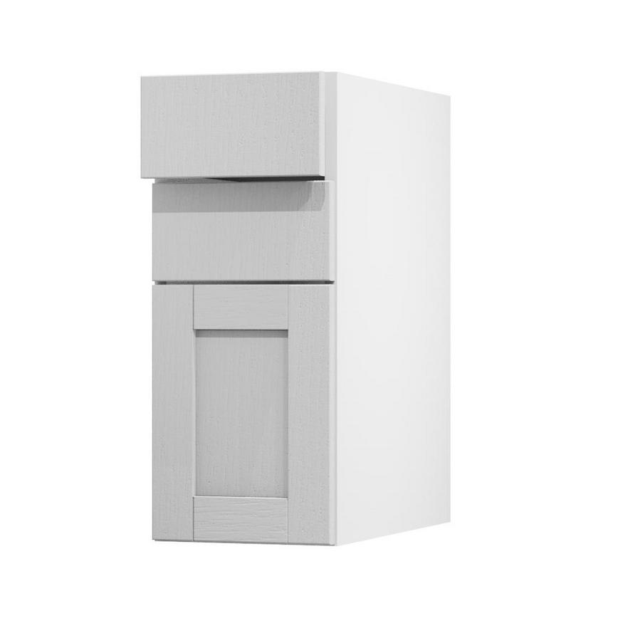 Allendale Dove Grey 300 Drawer Door Open