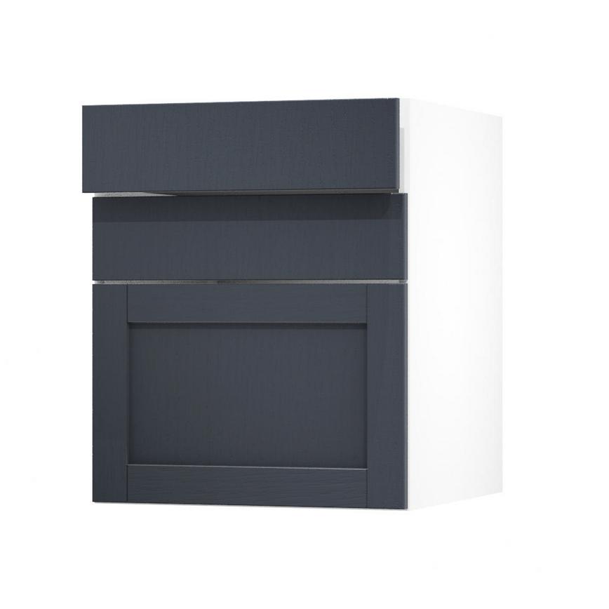 Allendale Navy 600 Drawer Door Open