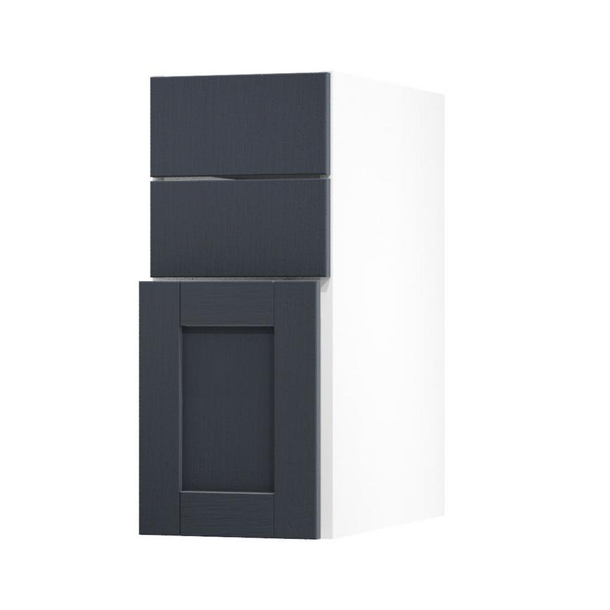 Allendale Navy 300 Pan Drawer Door Open
