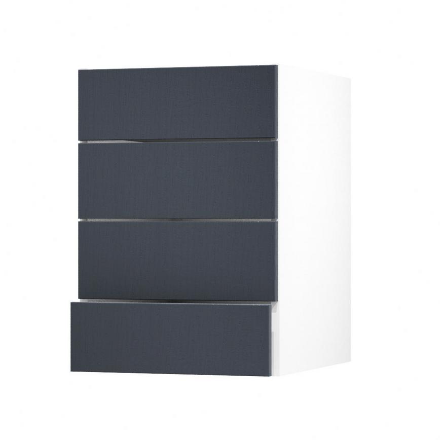 Allendale Navy 500 Deep Drawer Door Open