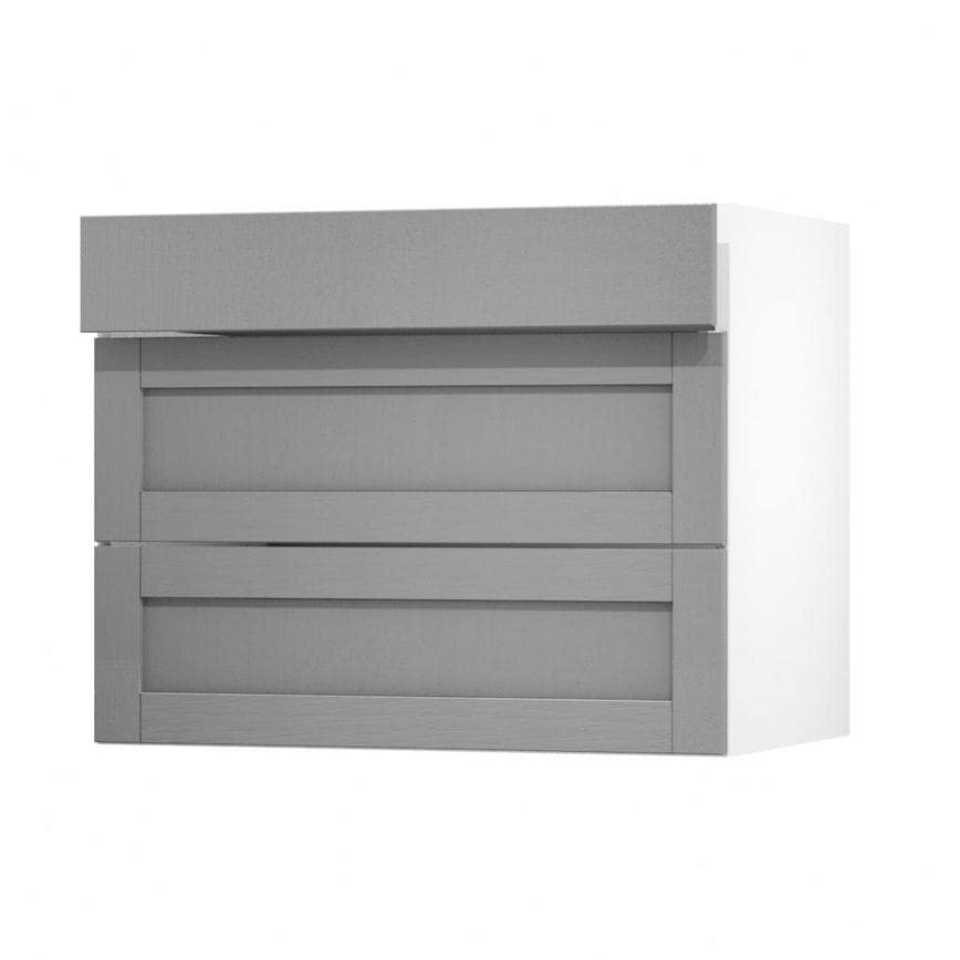 Allendale Slate Grey 900 Drawer Door Open