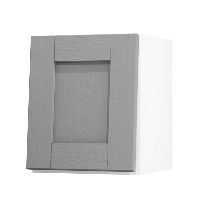 Allendale Slate Grey 300 Half Height Door Open