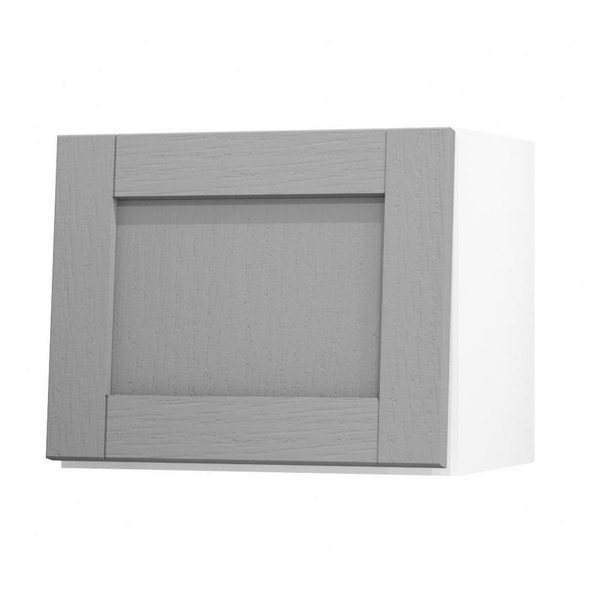 Allendale Slate Grey 450 Half Height Door Open
