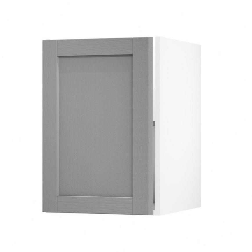 Allendale Slate Grey 500 Full Height Door Open