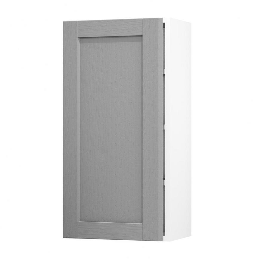 Allendale Slate Grey 450 Tall Door Open