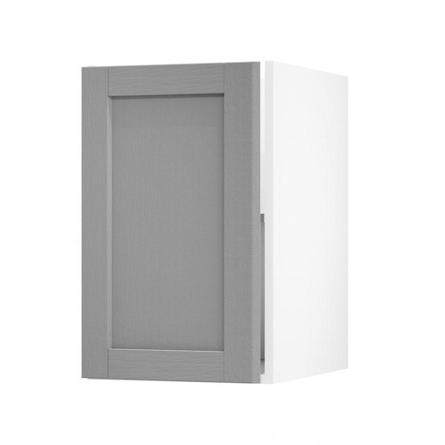 Allendale Slate Grey 450 Full Height Door Open