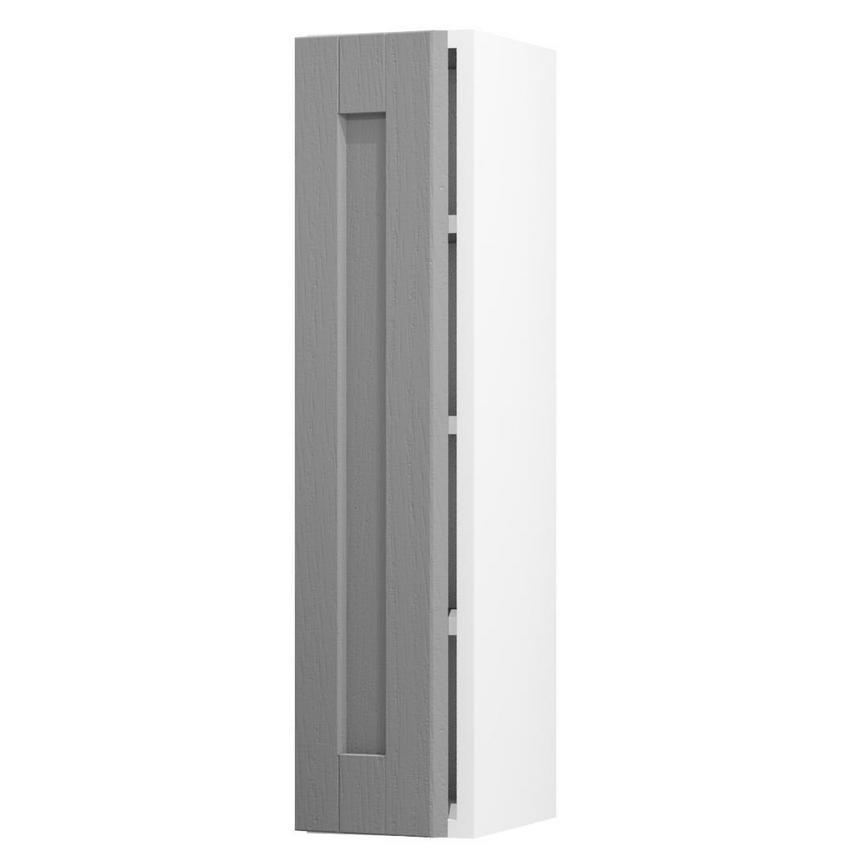 Allendale Slate Grey 200 Tall Door Open