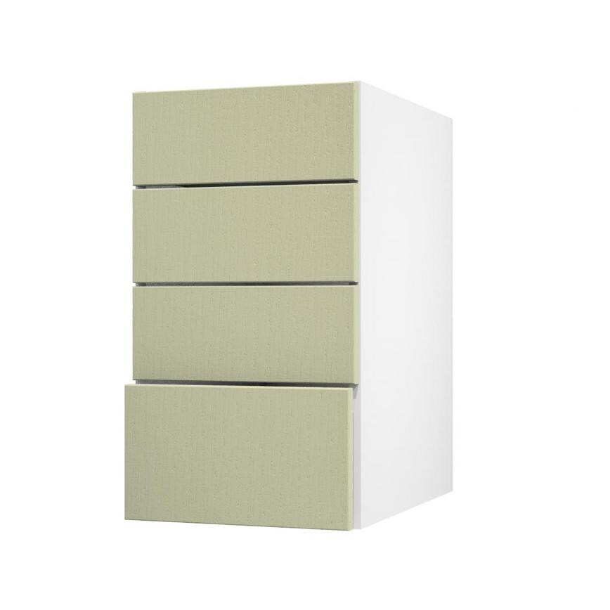 Allendale Sage Green 400 Deep Drawer Door Open