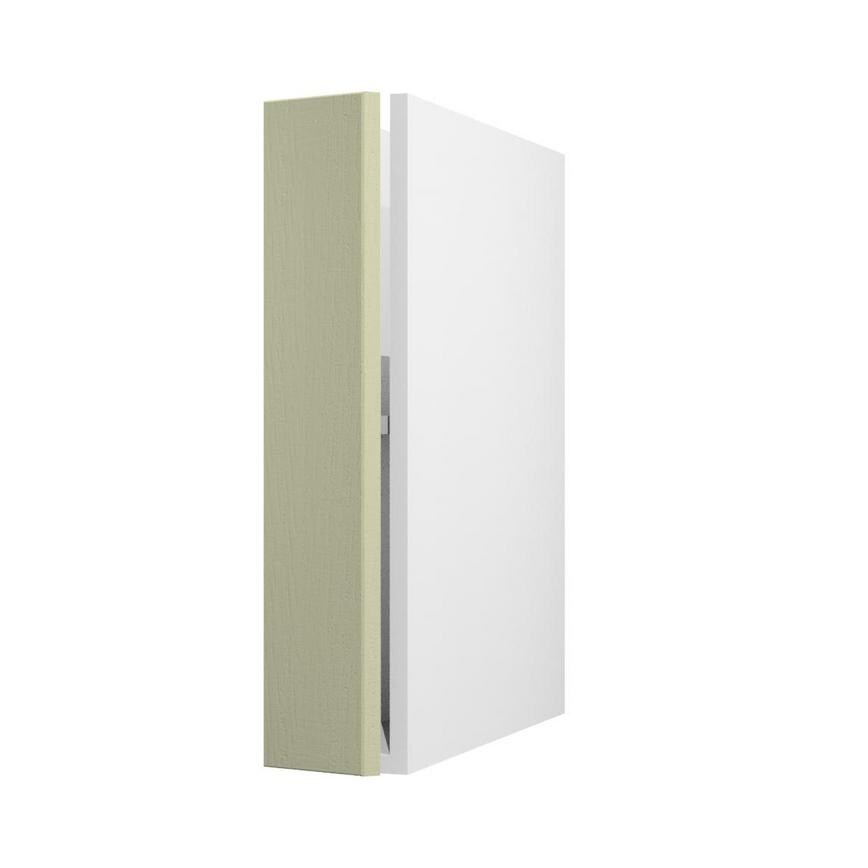 Allendale Sage Green 150 Full Height Pull Out Door Open