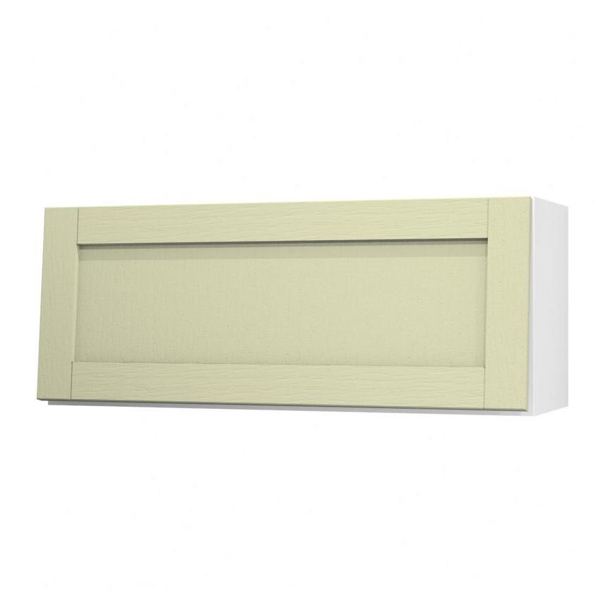 Allendale Sage Green 900 Half Height Door Open