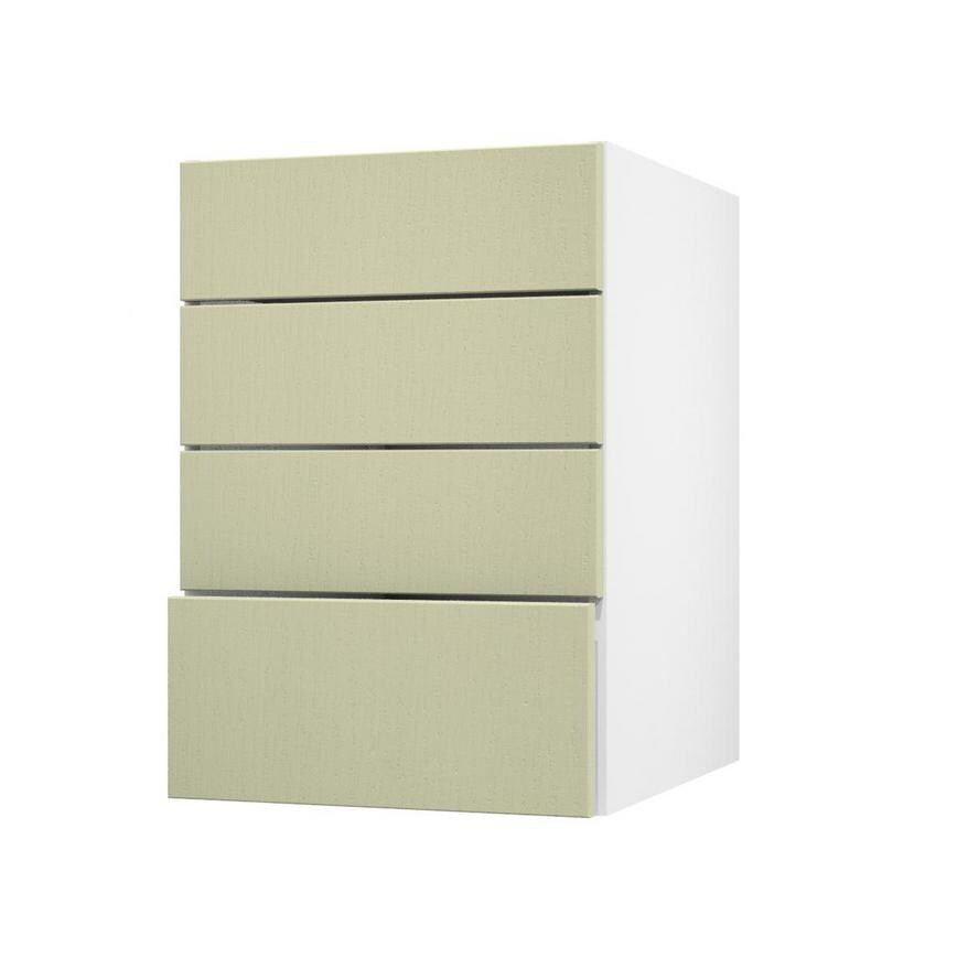 Allendale Sage Green 500 Deep Drawer Door Open