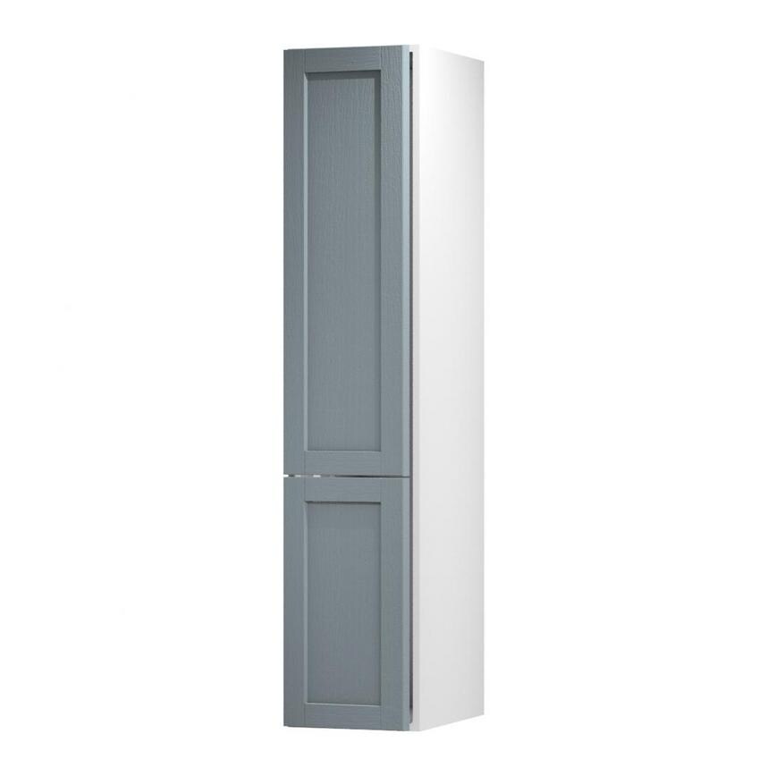 Allendale Dusk Blue 400 Larder Door Open