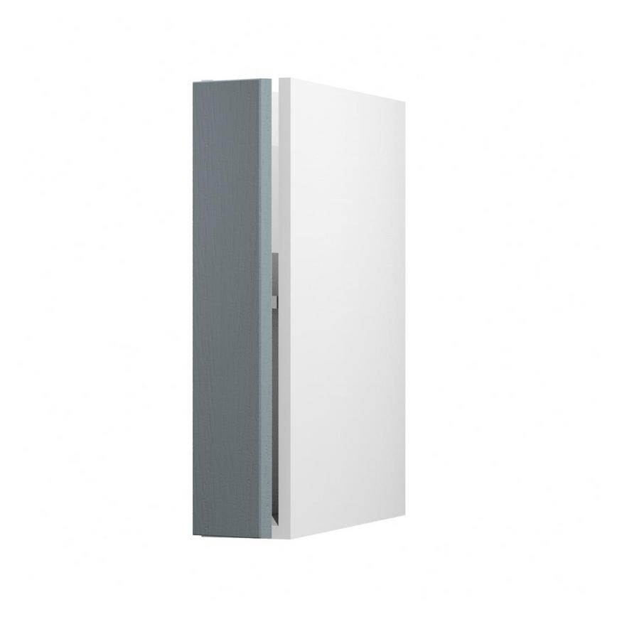 Allendale Dusk Blue 150 Full Height Pull Out Door Open