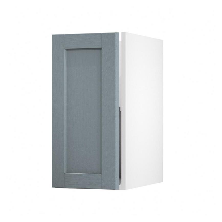 Allendale Dusk Blue 350 Full Height Door Open