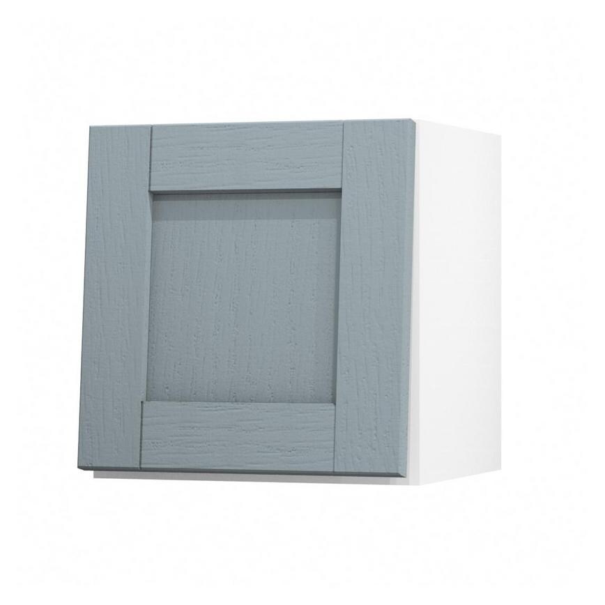 Allendale Dusk Blue 350 Half Height Door Open