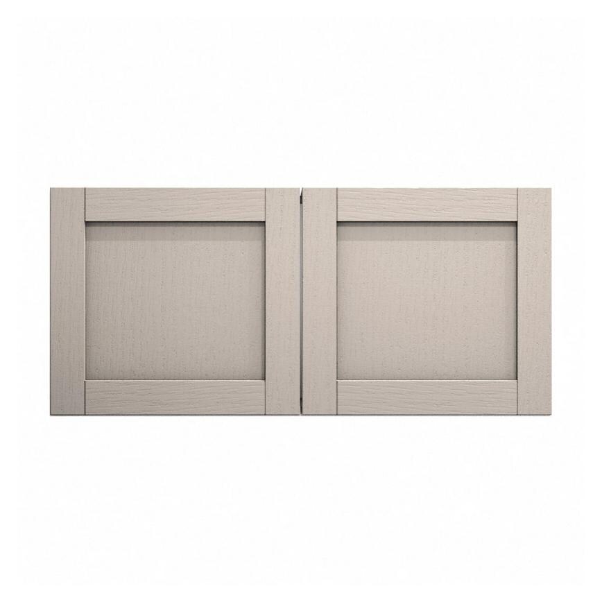 Allendale Pebble 500mm x 460mm Tall Bridging Unit Shown Closed from the Front as a Pair of Doors
