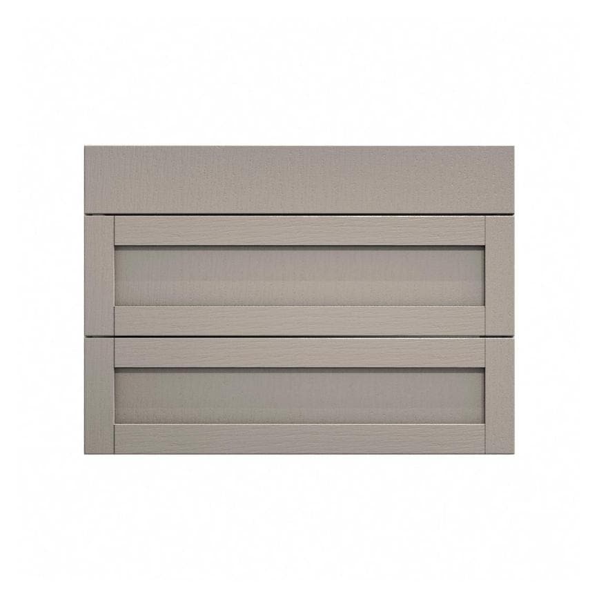 Allendale Pebble 1000mm x 160mm Drawer Shown Closed from the Front as Part of a Drawer Unit