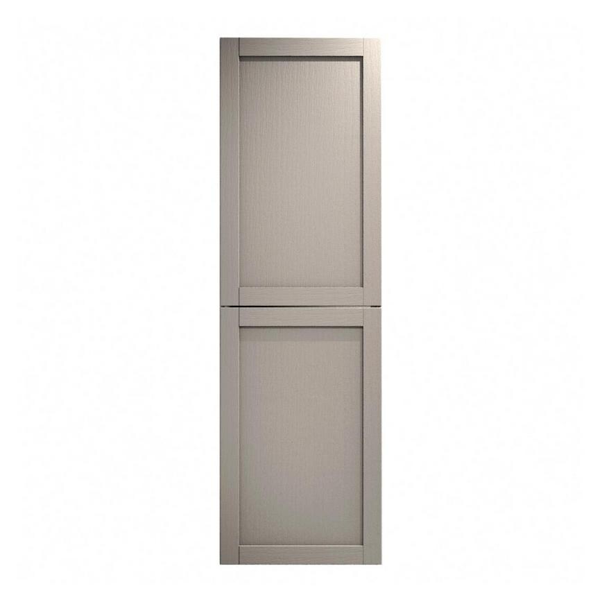 Allendale Pebble 600mm x 945mm Appliance Door Shown Closed from the Front as Part of an Appliance Tower Unit