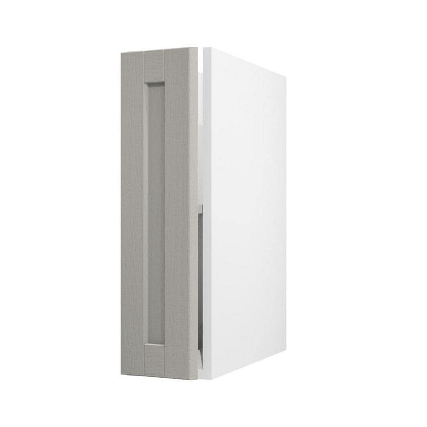 Allendale Pebble 200mm x 720mm Full Height Door Shown Open at an Angle