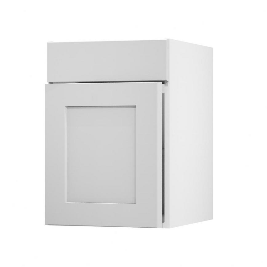 Chelford Dove Grey 500 Standard Door Open
