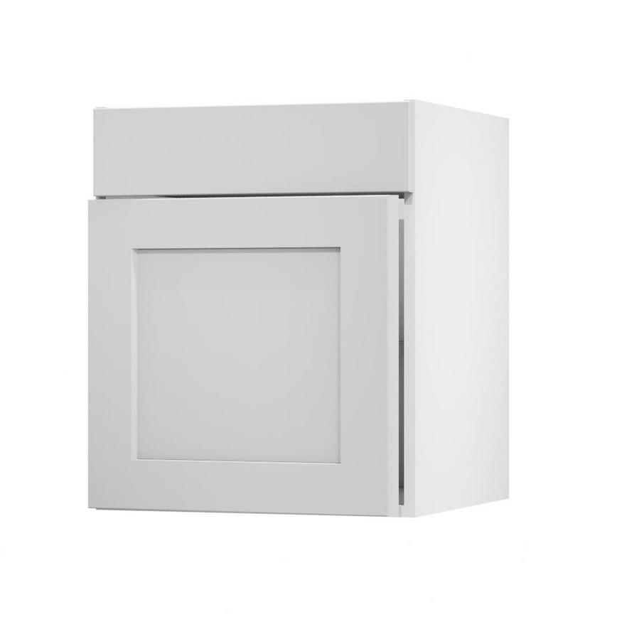 Chelford Dove Grey 600 Standard Door Open