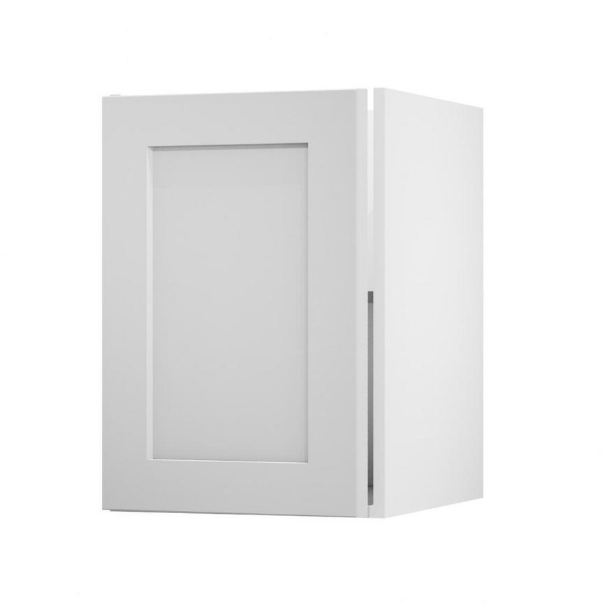 Chelford Dove Grey 500 Full Height Door Open