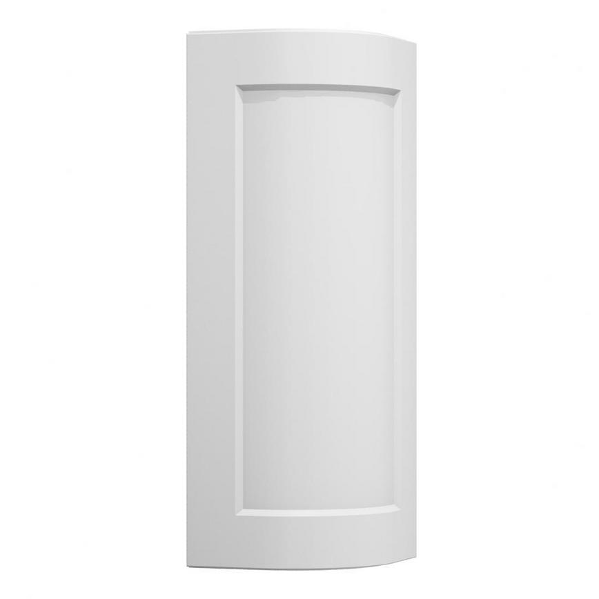 Chelford Dove Grey Tall Curved Door Open