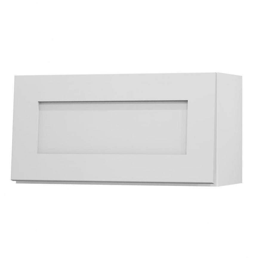 Chelford Dove Grey 700 Half Height Door Open