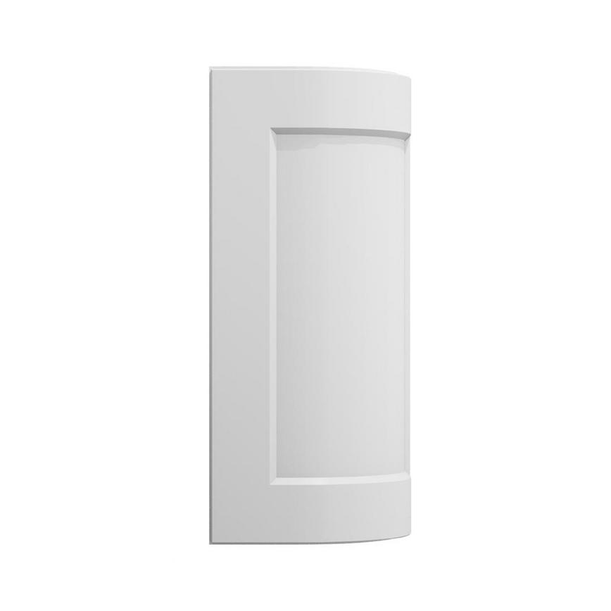Chelford Dove Grey Curved Base Wall Door