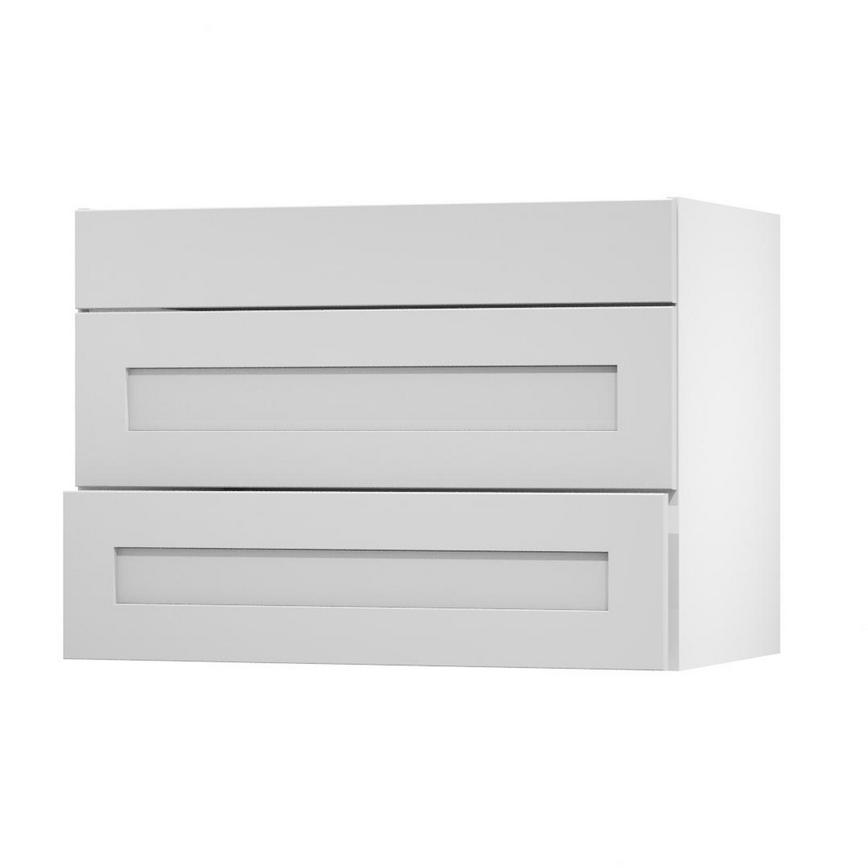 Chelford Dove Grey 1000 Fridge Freezer Wall Door Open